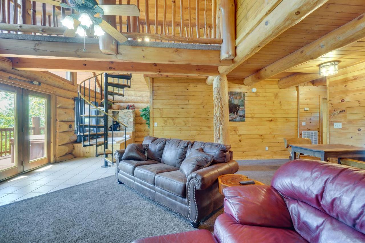 Smoky Mountain Vacation Rental Cabin With Hot Tub! Gatlinburg Εξωτερικό φωτογραφία