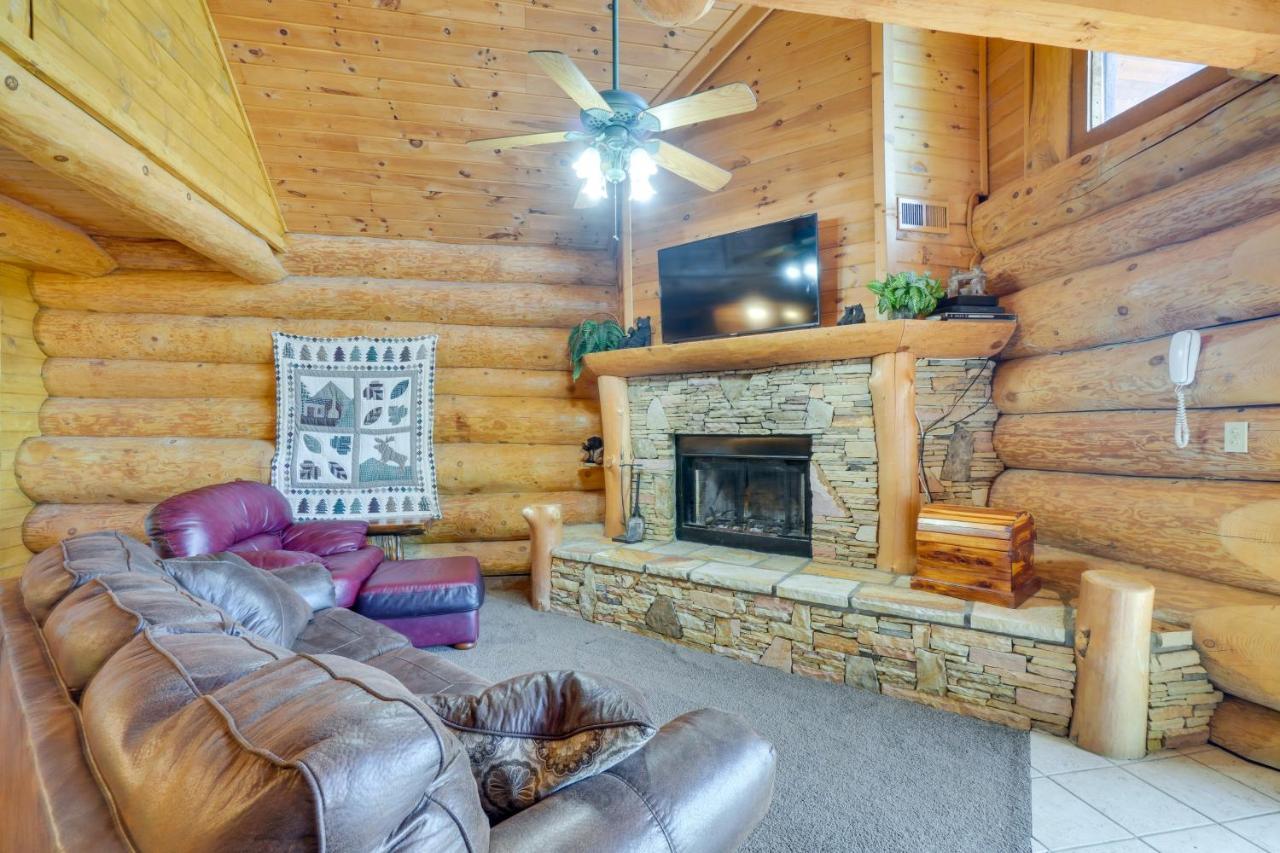 Smoky Mountain Vacation Rental Cabin With Hot Tub! Gatlinburg Εξωτερικό φωτογραφία