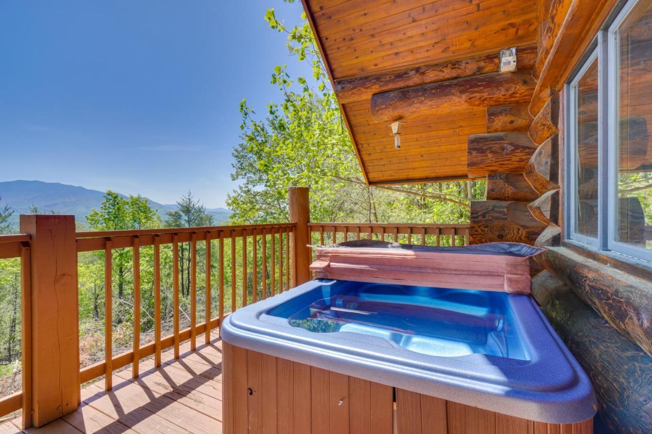 Smoky Mountain Vacation Rental Cabin With Hot Tub! Gatlinburg Εξωτερικό φωτογραφία